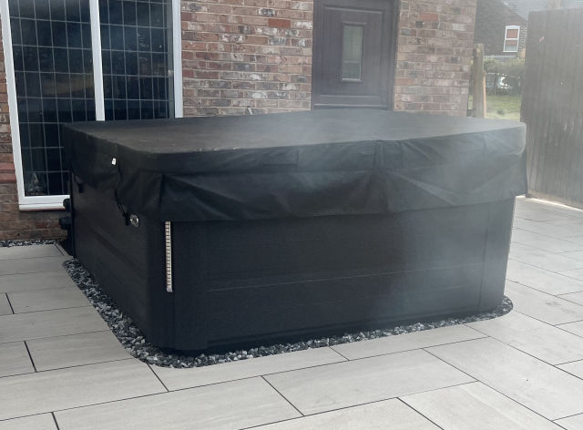 Thoughful hot tub installs by Paving The Way